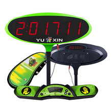 裕鑫 大显示计时器魔方速叠杯比赛垫子三阶教学 裕鑫大显+四代计时器（送垫子）