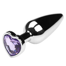 润裕   后庭金属铝合金肛塞可替换扑克牌底座精灵后庭扩肛塞sm成人性玩具 桃心底座(精灵3)