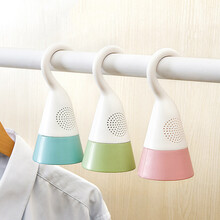 3个装可挂式家用衣柜衣橱防潮吸湿防霉除湿盒干燥剂二合一樟脑丸除臭 蓝色3个(混搭请备注)