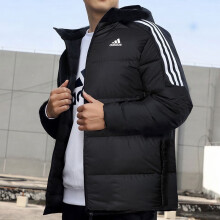 阿迪达斯 （adidas）男女羽绒服新款运动服保暖防风舒适休闲情侣羽绒服外套 GT9141 经典款 S