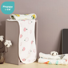 小雅象拍嗝巾吐奶巾新生垫肩巾超软口水巾三角巾围嘴棉纱布围兜婴儿宝宝拍嗝纱布巾