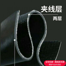 货车铺车厢橡胶垫铺车底橡胶板牛羊槽防滑胶条耐磨夹线输送带 1.8米长 5毫米厚1.5米宽两层夹线