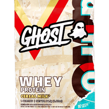 GHOST（哥斯特）乳清蛋白粉 运动健身增肌粉健身乳清健身男女瘦人增重美国原装进口 时尚潮牌 麦片牛奶味 34.5g