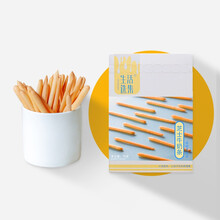 生活选集 牛奶芝士味棒形饼干 儿童手指形早餐饼干 休闲零食蛋糕面包甜点心小吃 独立小包装