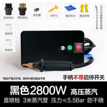 蒸汽清洁机高温高压一体机家用空调商用油烟机家电清洗多功能工具旦榄 黑色 2800w直喷枪