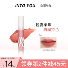 NTOYOU烟雾唇釉 雾面哑光口红平价学生唇蜜小众品牌 F01肉粉色