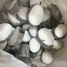 法国银鳕鱼中段新鲜宝宝辅食进口深海鱼鳕鱼片冷冻鳕鱼块 尾段(4-5片/斤)款 两斤实惠装