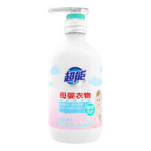 超能 洗衣液 母婴衣物精华液 480g 瓶装 内衣 婴儿洗衣液 无荧光剂 无漂白剂 宝宝 儿童洗衣液 去奶渍