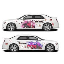 蕾姆二次元痛车贴国家队车身拉花漫展 公主连结绫波丽贴纸定制定制 款式1(两侧+改色膜材质+不伤车