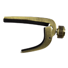 Alice 爱丽丝A007J民谣吉他变调夹木吉他金属合金变音夹压扣式力度可调节变调夹变音器 A007J/BR青铜色