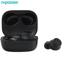 雷柏（RAPOO）蓝牙耳机 TWS真无线耳机 半入耳式  音乐耳机 运动耳机 通用苹果华为小米手机 i150黑色