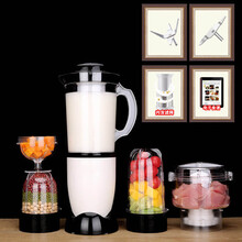 家用干湿两用粉碎机小型多功能中药五谷杂粮打粉超细研磨机磨粉机 升级象牙白【五杯五刀带滤网大杯】