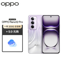 OPPO Reno12 Pro 16GB+256GB 银幻紫 超美小直屏 天玑9200+星速版旗舰芯手机 【一年200G云服务套装】