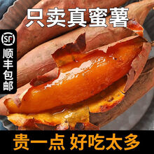 【顺丰】红薯新鲜农家番薯烤地瓜山东沙地烟薯25糖心红心蜜薯 3斤