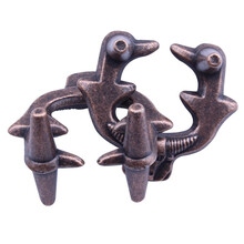 puzzle魔金锁 30款合金魔金锁解锁解环高难度烧脑玩具解闷神器 深灰色 红古铜牛头