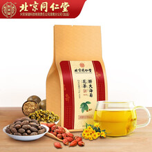超市	
北京同仁堂 胖大海菊花茶 罗汉果非养生橘皮桔梗甘草栀子茶 一包装（买2送1）