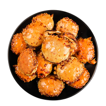 鲜动舌尖 香辣蟹即食大闸蟹小螃蟹零食麻辣海鲜 360g*1罐装（全母）