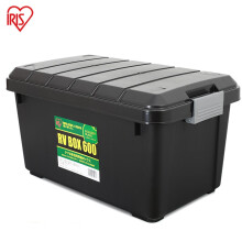 爱丽思（IRIS）汽车收纳箱储物箱 RV600 40升 PP树脂材料 黑色