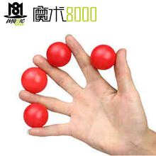 汇魔术8000一球变四分裂球近景舞台玩具儿童益智玩具实验教具魔术道具玩具套装 一球变四 大号 一件