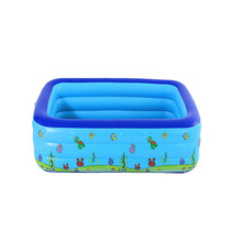 盈泰  充气游泳池婴儿家用洗澡盆加厚保温大号浴盆儿童戏水池 1.1米三层【长100*宽85*高45】