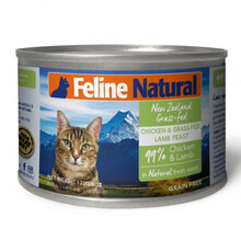 K9 Natural猫罐头170g主粮猫粮无谷主食罐头成猫幼猫通用新西兰feline猫罐头 鸡肉&羊心170G*1