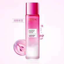 欧莱雅（LOREAL）护肤品女柔肤水清爽控油水润保湿抗皱紧致肌肤精华水 葡萄籽平衡水130ml(油性肌肤)