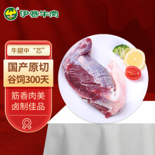 伊赛（yisai）（中国绿色产品）国产谷饲 原切金钱腱/牛腱子芯肉1斤 炖煮食材