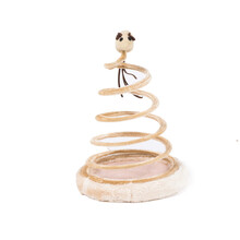 北北宠物猫玩具猫转盘抓板发声玩具球逗猫棒薄荷鱼小老鼠猫咪玩具 弹簧小老鼠