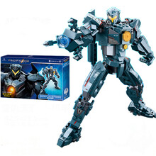 【顺丰】小鲁班环太平洋2机甲复仇流浪者兼容乐高拼装积木机器人模型男孩子儿童玩具 复仇流浪者