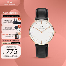 丹尼尔惠灵顿（DanielWellington）DW手表男女情侣手表时尚欧美表皮带石英腕表生日礼物DW00100036