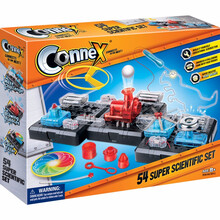 Connex儿童物理电路stem科学实验套装小学生科技小制作小发明科普diy拼装益智玩具54种组合3