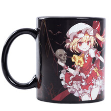 Moeyu东方Project芙兰朵露周边陶瓷杯子变色杯马克杯二次元动漫水杯 芙兰朵露二小姐 变色马克杯