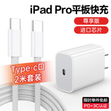 苹果ipad pro充电器充电线2021双Type-C数据线2020快充头air4平板mini6索盈 【Type-C】尊享版丨进口芯片｜升级2米套装