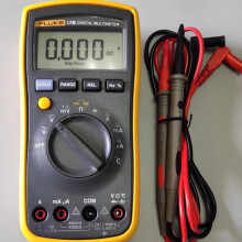 福禄克二手FLUKE17B福禄克经典高精度数显万用表电工万能表电压表电流表 二手17B硬芯【送表笔电池】