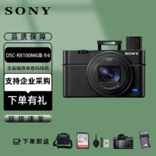 索尼黑卡高清相机 DSC-RX100系列  DSC-RX1RM2 RX10M4 DSC-RX100M6黑卡6 官方标配