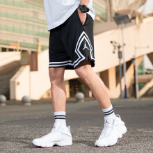 耐克（NIKE）短裤男裤2025春季新款Air Jordan运动裤透气舒适宽松五分裤 FQ2990-010黑色 S
