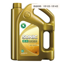 龙蟠（Long Pan）京东养车 SONIC T5 氢擎智护 金装版  SP 5W-30 4L