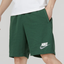 耐克（NIKE）运动裤子男裤2025夏季新款户外休闲工装拉链大口袋短裤透气五分裤 FB7796-323绿色 M