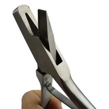 不锈钢UV型耳缺钳 防疫耳钳 猪用耳缺钳 猪耳朵v型耳缺 普通国产V型耳缺钳