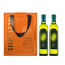 阿茜娅（AGIA）意大利原瓶原装进口食用油 物理压榨 特级初榨橄榄油礼品员工福利 贵宾礼盒 1000mL