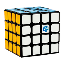 GAN11M_Pro 356xair354m三阶魔方磁力版比赛专用速拧神器二三四阶魔方套装顺滑稳定 GAN460 M黑色