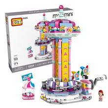 俐智loz小颗粒积木迷你街景积木智力拼插男女儿童玩具积木建筑商店我的世界拼装礼品生日情人节礼物 1727跳楼机