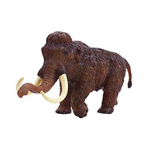 RECUR儿童玩具男孩女孩仿真动物模型早教认知野生动物老虎大象模型玩具 长毛象（RC16074D）