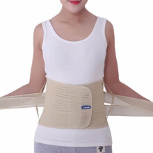 佳禾 护腰带腰间牵引器劳损突出发热保暖腰托老人男女式空调防寒腰围子运动护腰薄款医用固定带 XXL