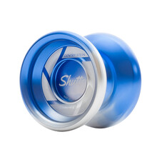 快门 SHUTTER  YYF悠悠球  铝合金竞技 YOYO球  儿童动漫溜溜球玩具 MULTI COLOR 蓝银渐变