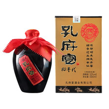 孔府宴喜福盈门浓香型白酒纯粮食酒礼盒酒婚宴送礼酒 52%vol 500mL 1瓶 （80年代）