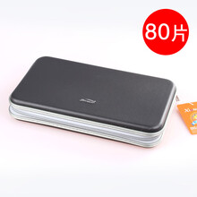 大容量80片40片CD包收纳盒 光盘包 DVD包 CD盒 光盘盒 光碟 80片黑色