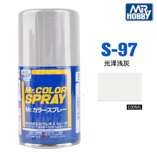 MR.COLOR 郡士S系列高达军事拼插模型喷罐油性漆基本色S79-S151 100ml s97-光泽浅灰