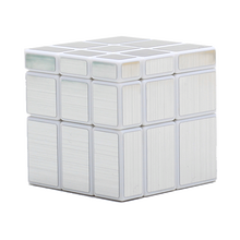 镜面魔方奇艺镜面实色圣手二阶镜面三阶镜面碳纤维镜面魔方专卖 圣手三阶白银