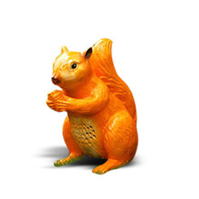 欧普仕OUPUSHI 草坪音响户外园林小区防水喇叭草地音响室外石头音响公园假山音响 KT-602B松鼠30W